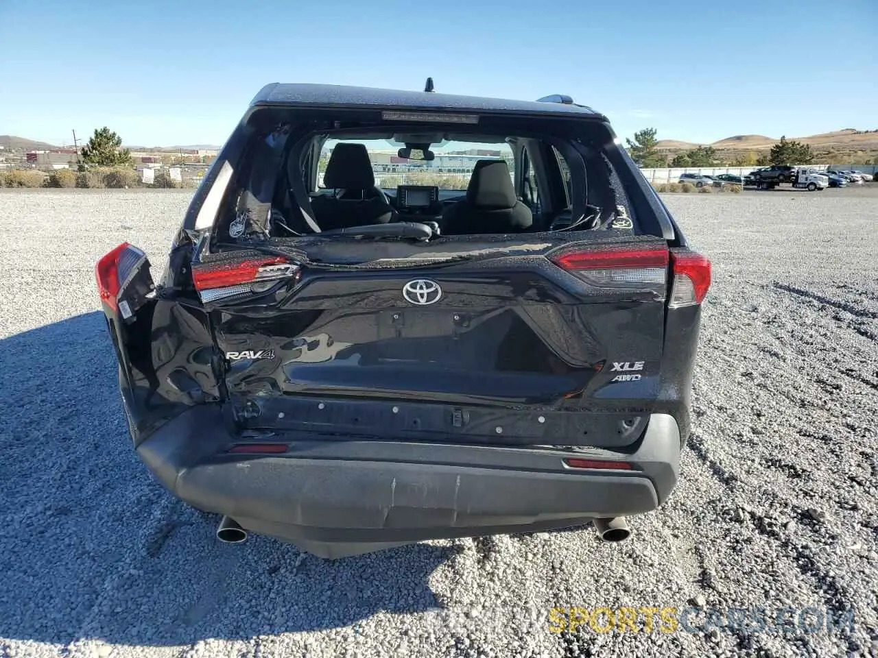 6 fotografías del automóvil dañado 2T3P1RFV9LC100649 TOYOTA RAV4 2020