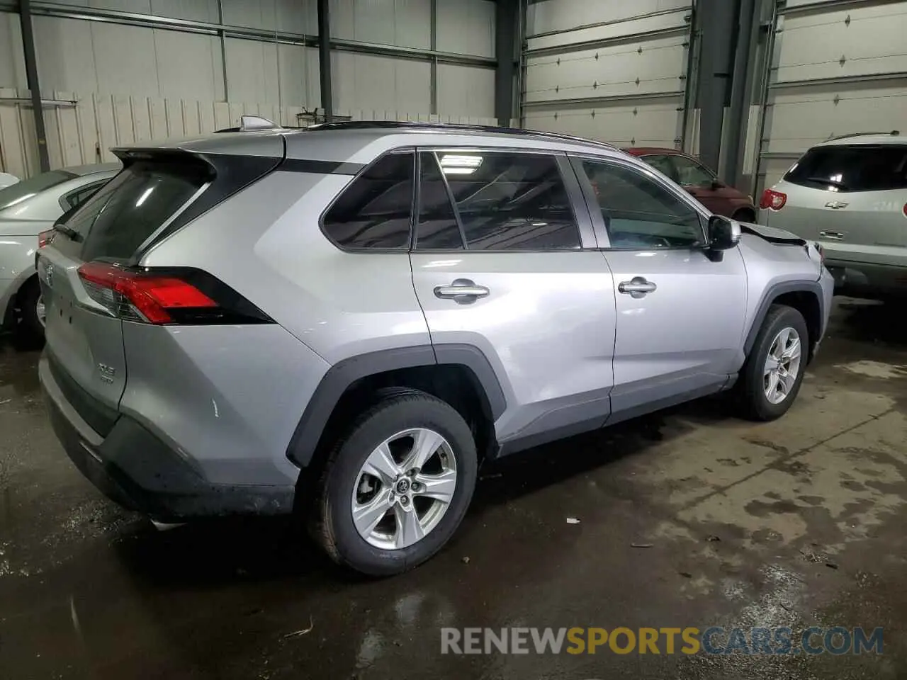 3 fotografías del automóvil dañado 2T3P1RFV9LC101638 TOYOTA RAV4 2020
