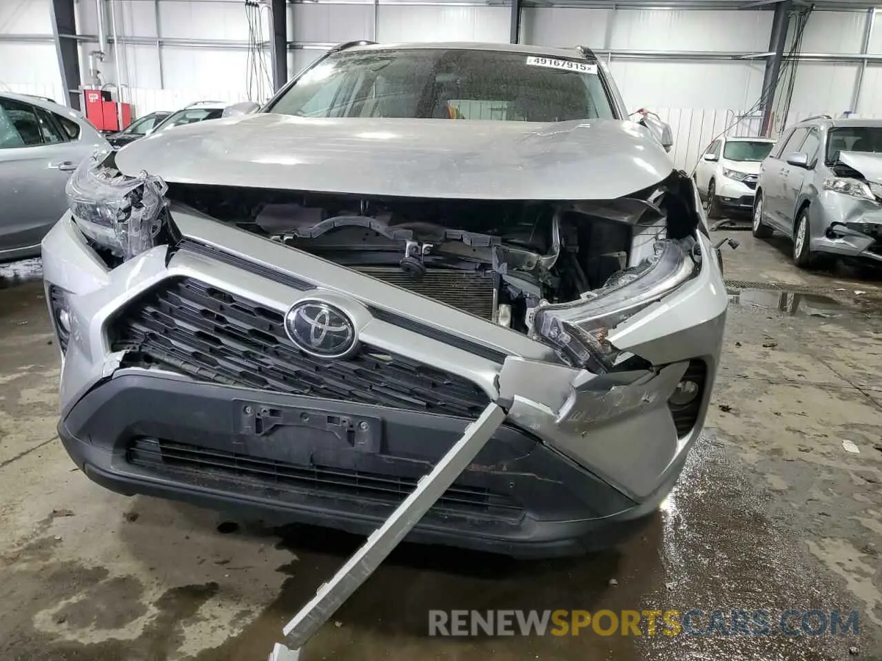 5 fotografías del automóvil dañado 2T3P1RFV9LC101638 TOYOTA RAV4 2020