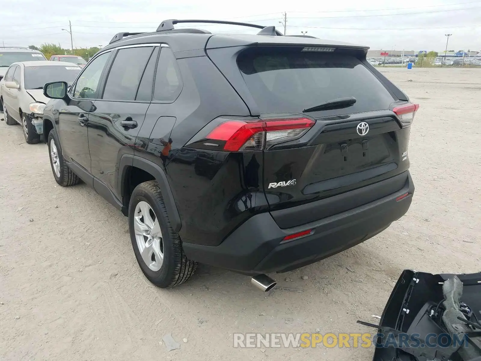 3 fotografías del automóvil dañado 2T3P1RFV9LC112414 TOYOTA RAV4 2020