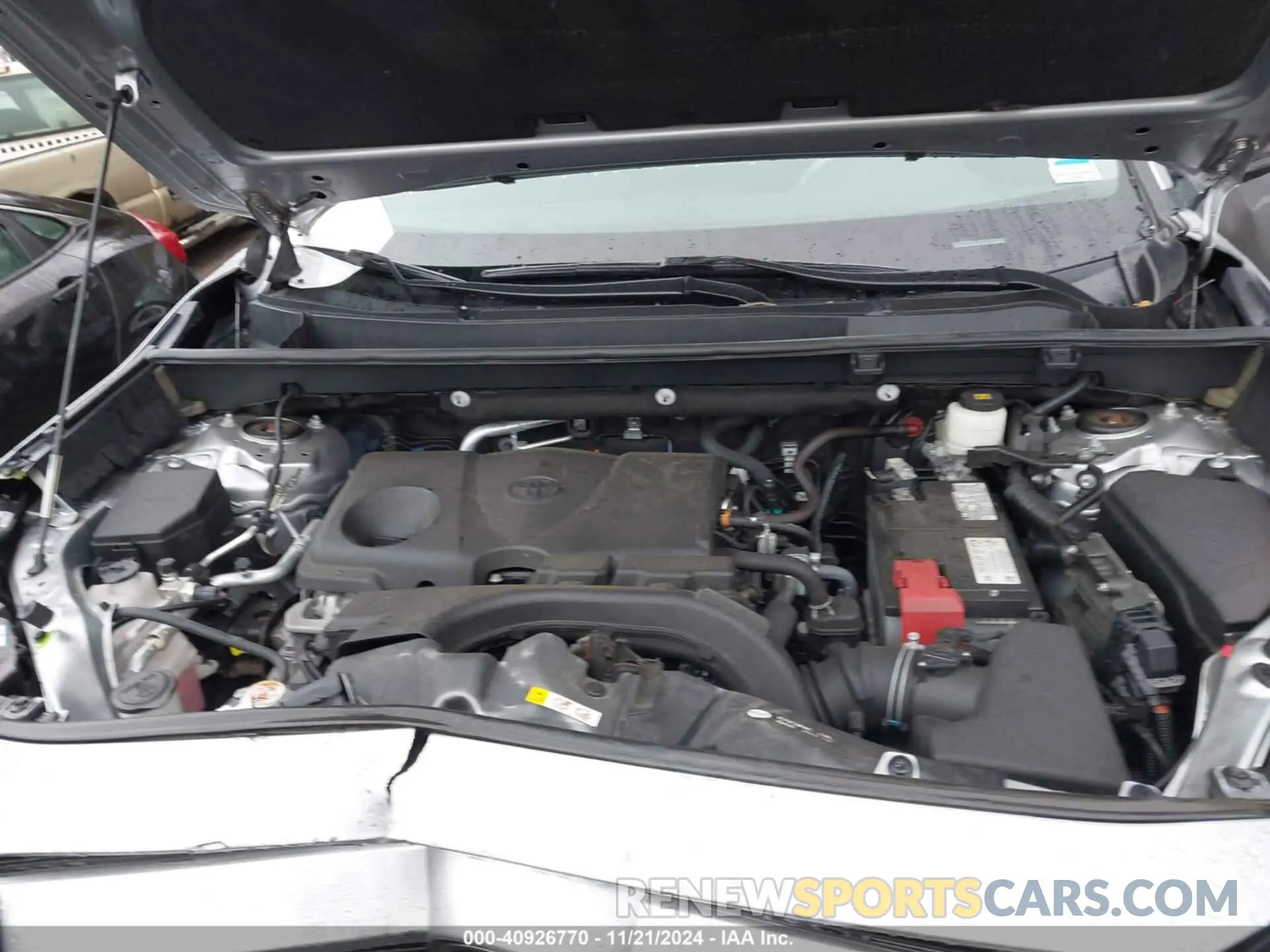 10 fotografías del automóvil dañado 2T3P1RFV9LC131075 TOYOTA RAV4 2020