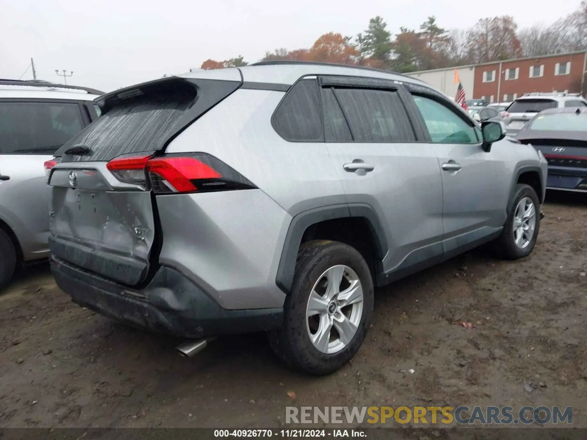 4 fotografías del automóvil dañado 2T3P1RFV9LC131075 TOYOTA RAV4 2020