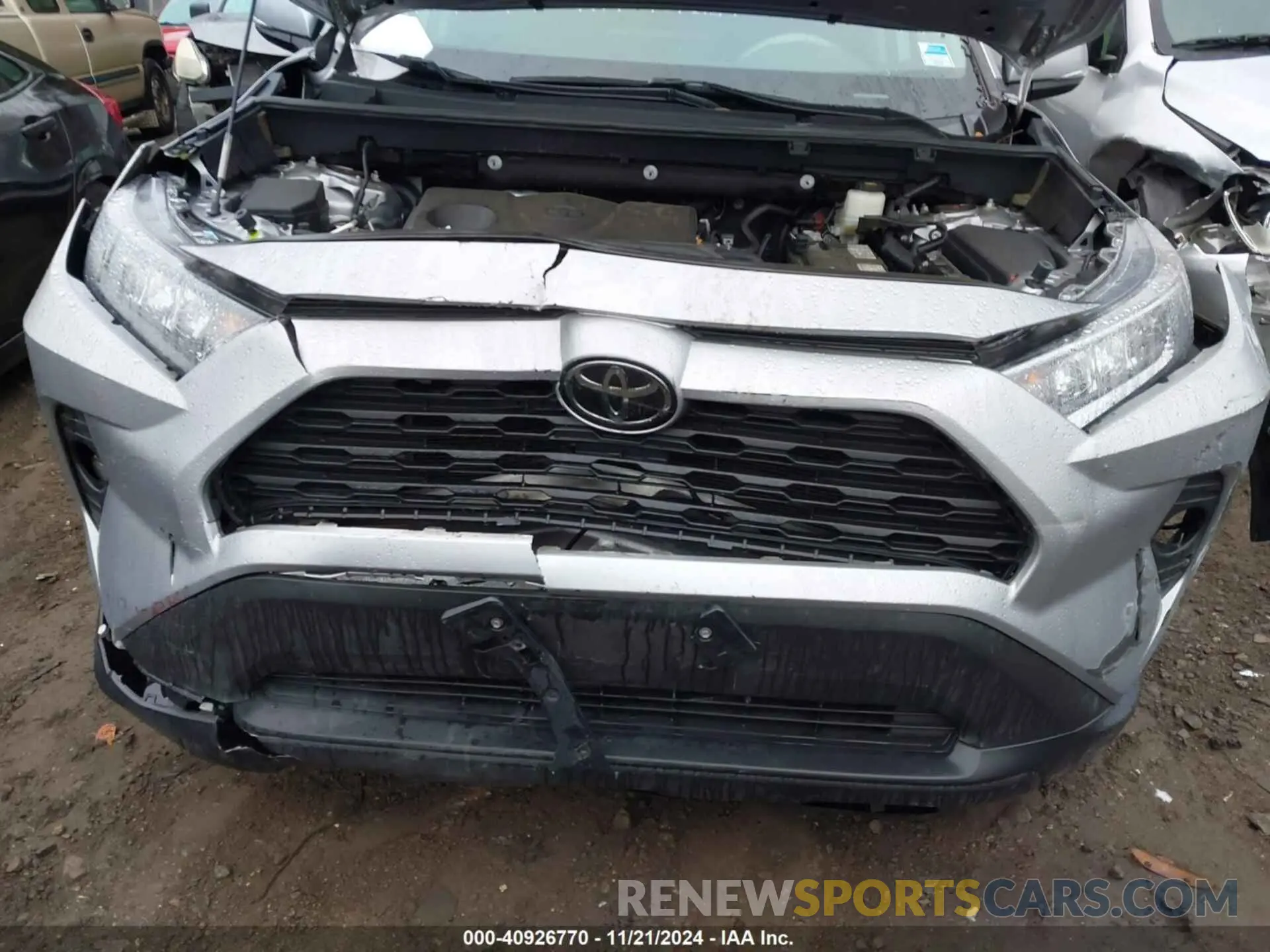 6 fotografías del automóvil dañado 2T3P1RFV9LC131075 TOYOTA RAV4 2020
