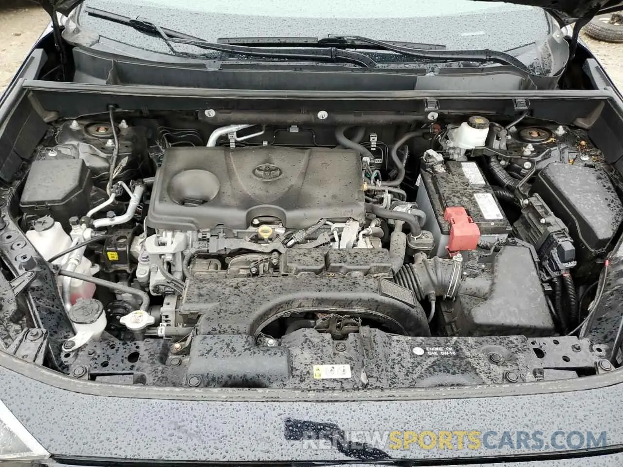 12 fotografías del automóvil dañado 2T3P1RFV9LW096407 TOYOTA RAV4 2020