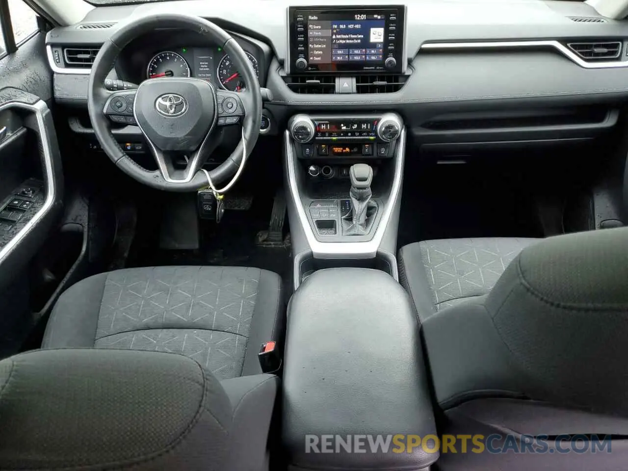 8 fotografías del automóvil dañado 2T3P1RFV9LW096407 TOYOTA RAV4 2020