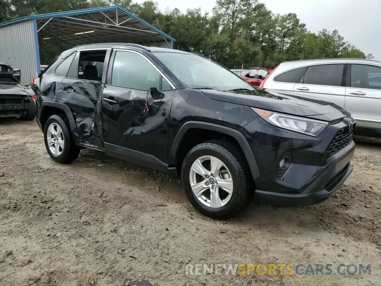 4 fotografías del automóvil dañado 2T3P1RFV9LW113044 TOYOTA RAV4 2020