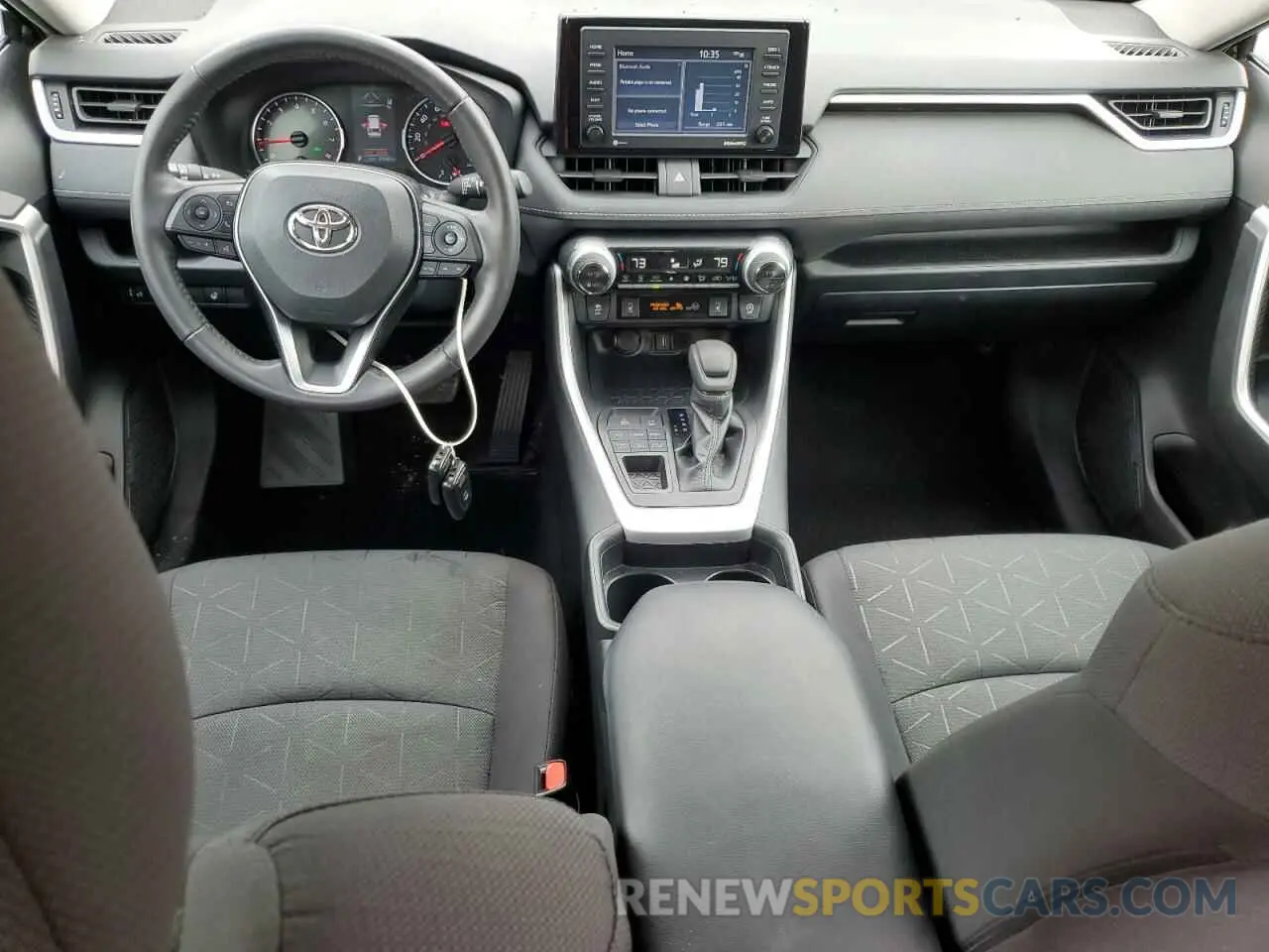 8 fotografías del automóvil dañado 2T3P1RFV9LW113044 TOYOTA RAV4 2020
