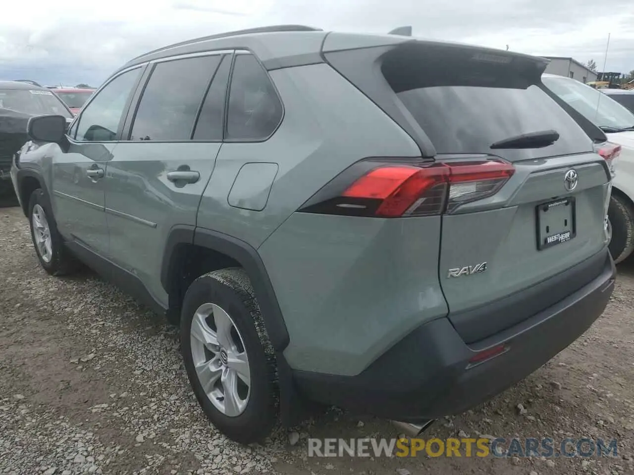 2 fotografías del automóvil dañado 2T3P1RFV9LW132998 TOYOTA RAV4 2020