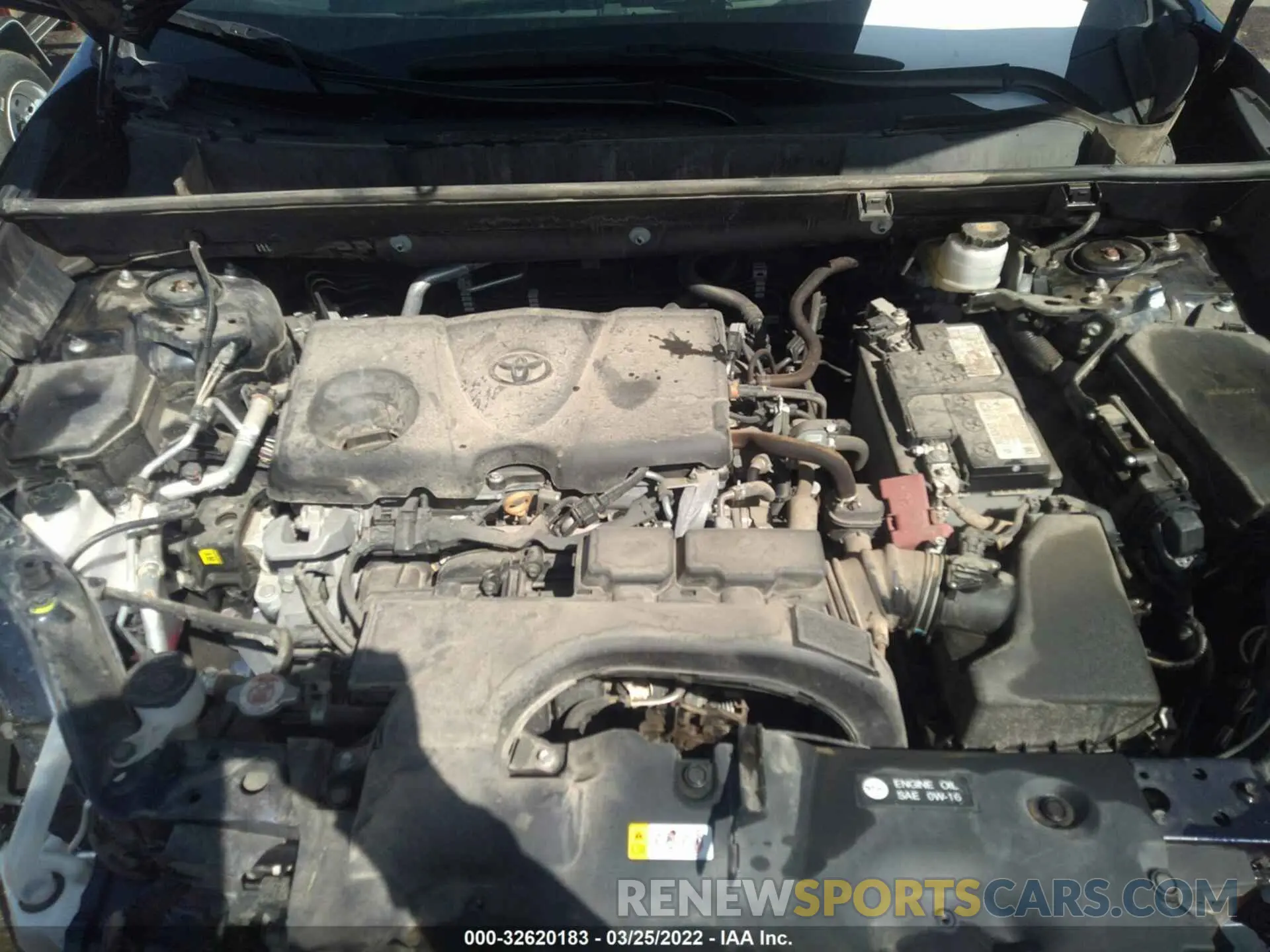 10 fotografías del automóvil dañado 2T3P1RFVXLC079066 TOYOTA RAV4 2020