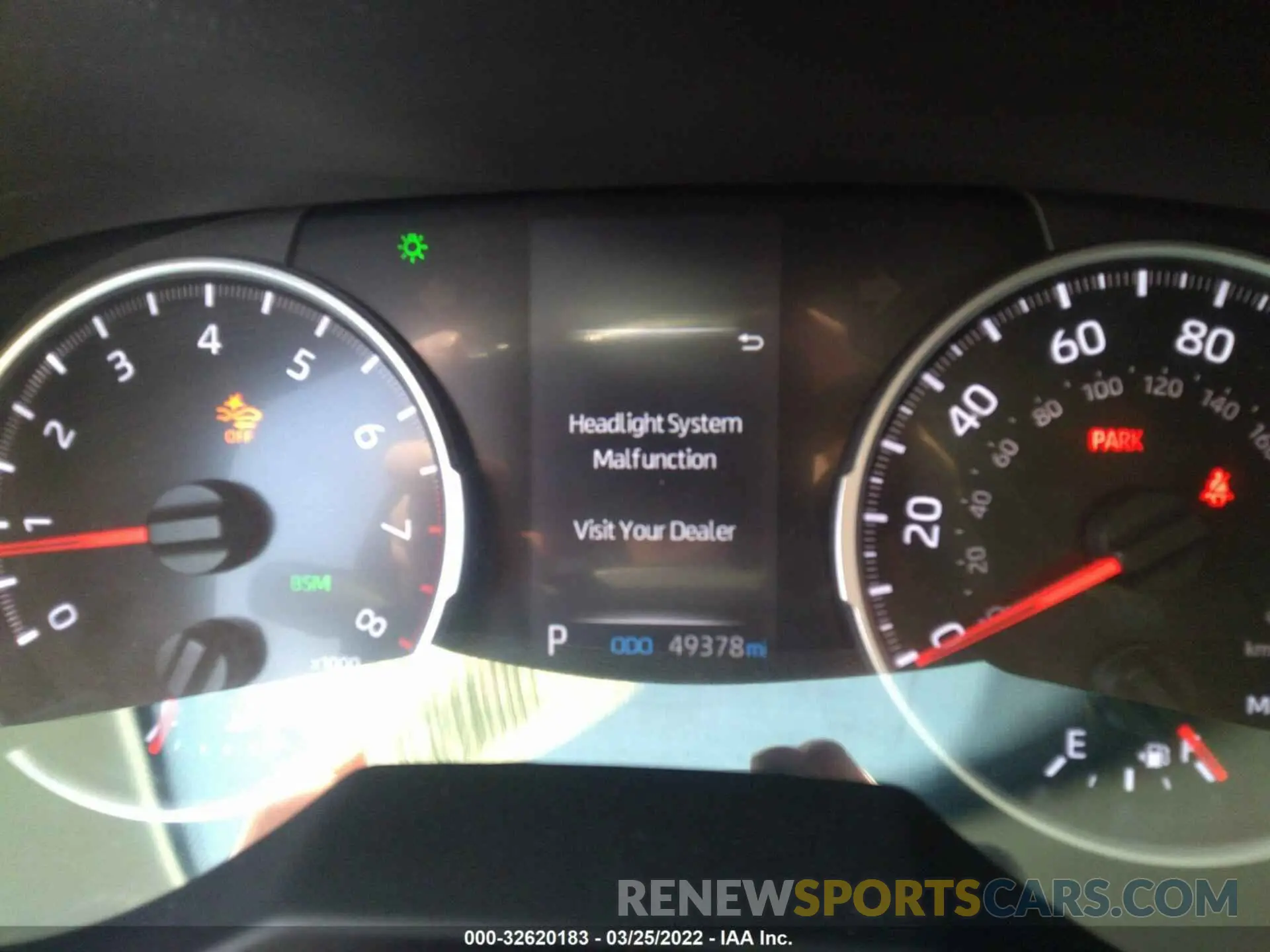 7 fotografías del automóvil dañado 2T3P1RFVXLC079066 TOYOTA RAV4 2020