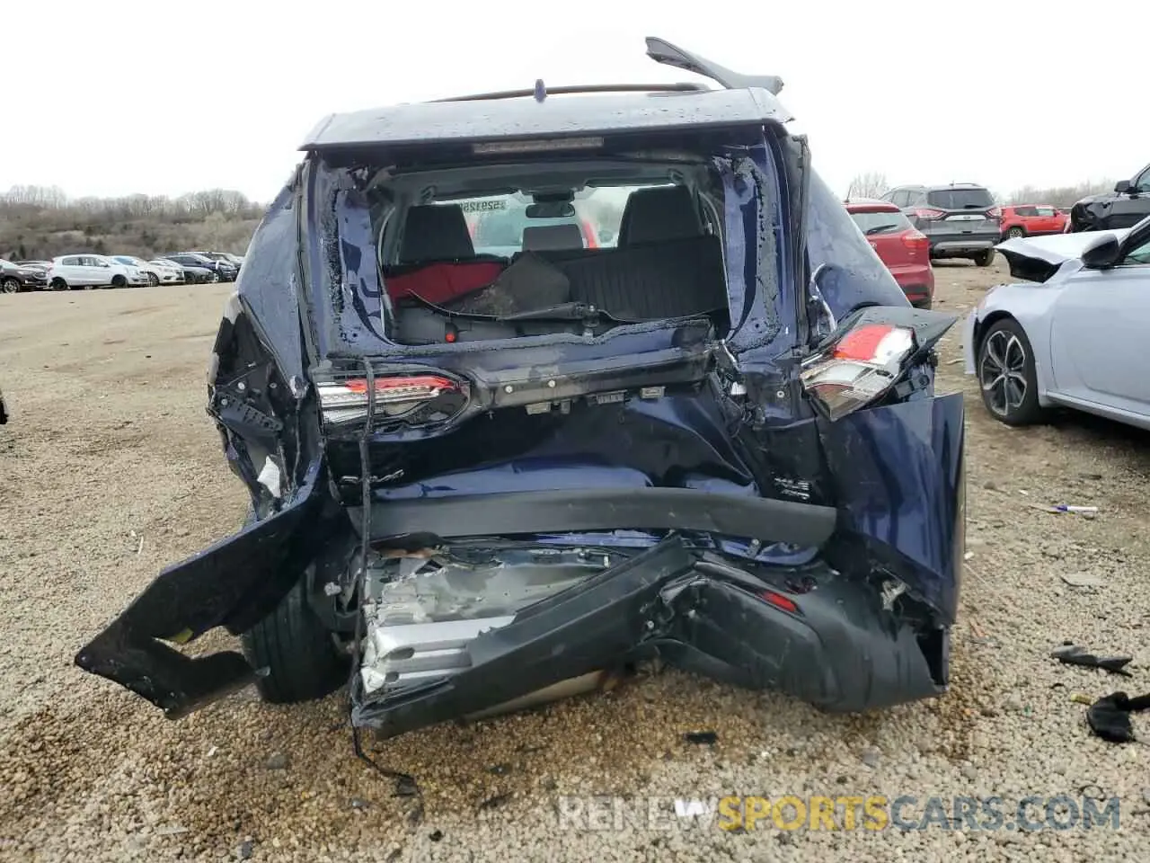 6 fotografías del automóvil dañado 2T3P1RFVXLC132929 TOYOTA RAV4 2020