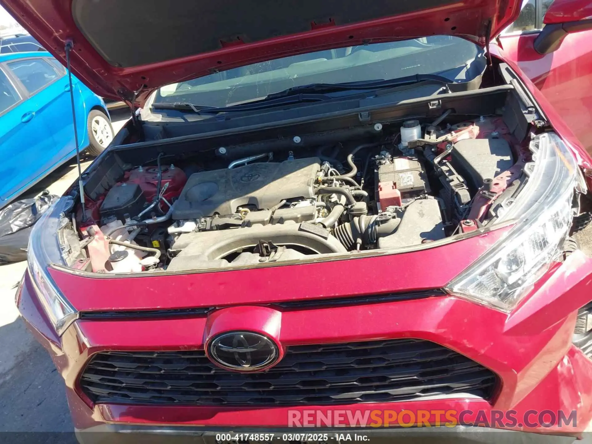 10 fotografías del automóvil dañado 2T3P1RFVXLW115577 TOYOTA RAV4 2020