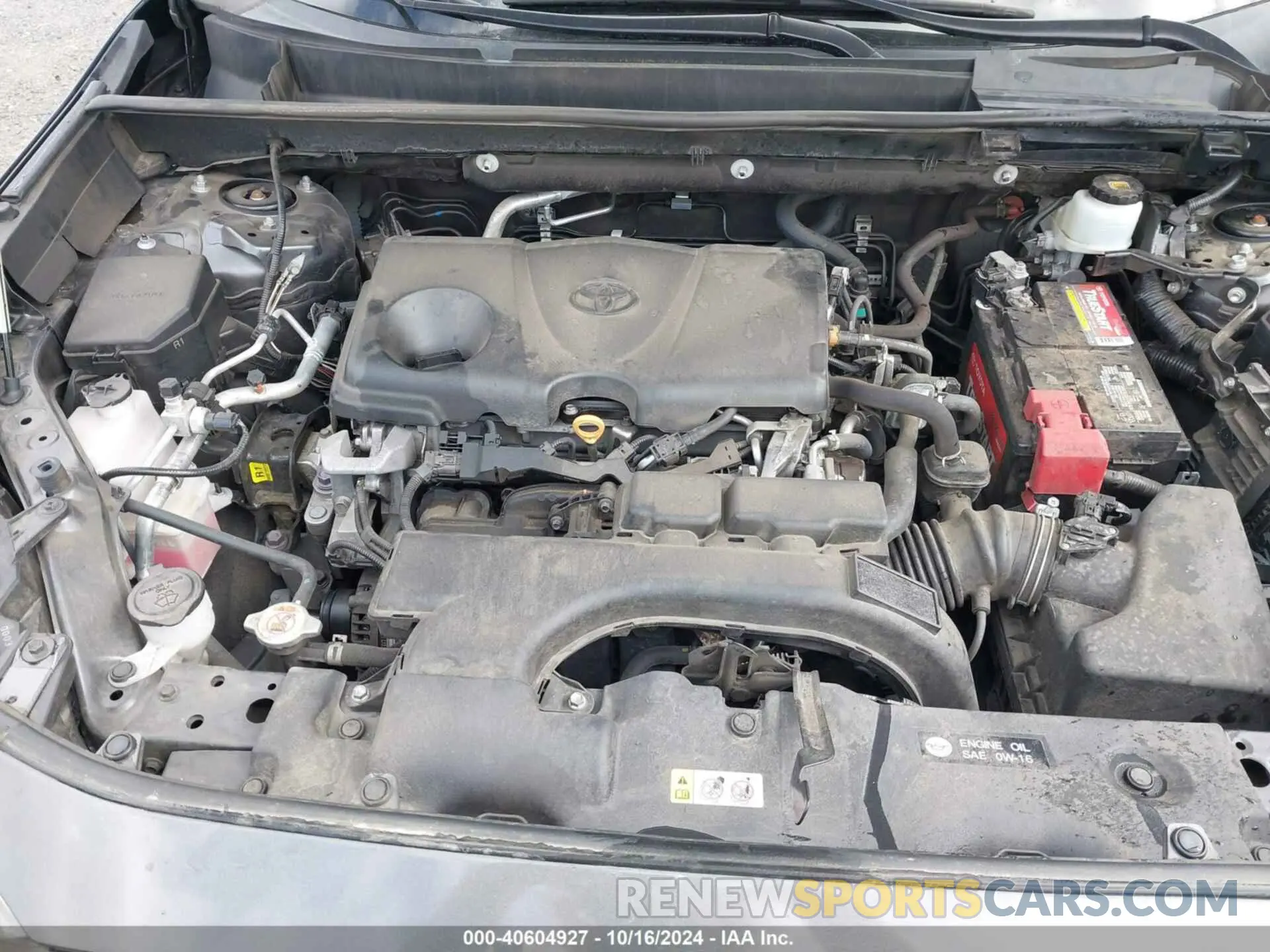 10 fotografías del automóvil dañado 2T3P1RFVXLW119449 TOYOTA RAV4 2020