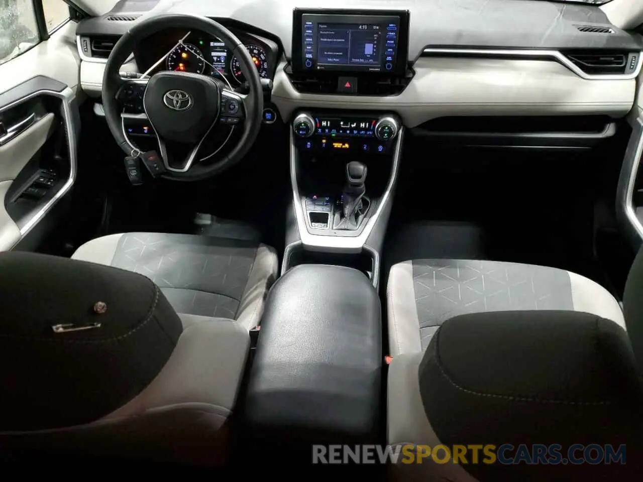 8 fotografías del automóvil dañado 2T3P1RFVXLW132122 TOYOTA RAV4 2020
