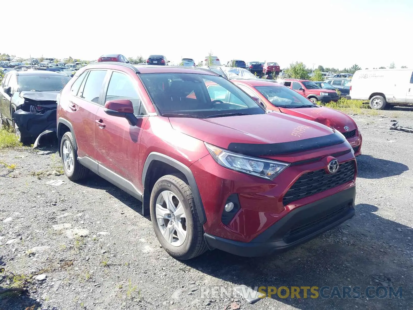 1 fotografías del automóvil dañado 2T3R1RFV0LC071020 TOYOTA RAV4 2020