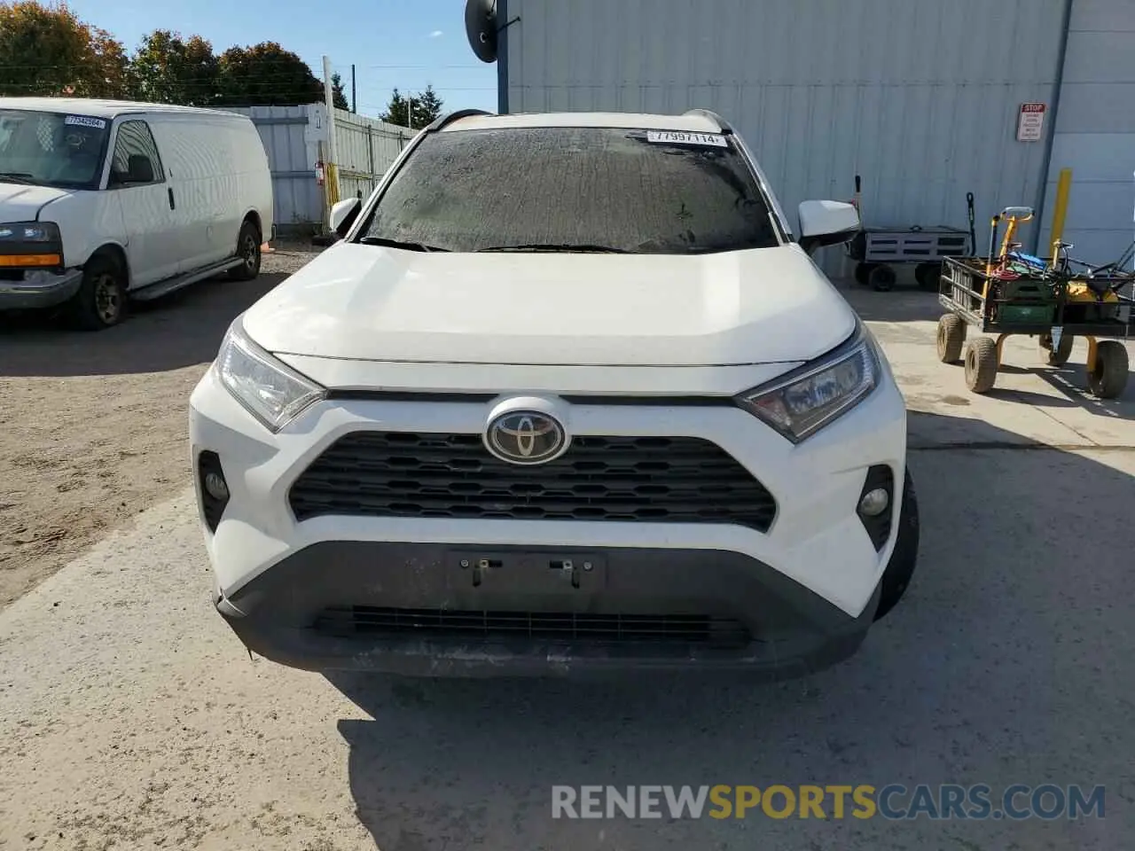 5 fotografías del automóvil dañado 2T3R1RFV3LC078334 TOYOTA RAV4 2020