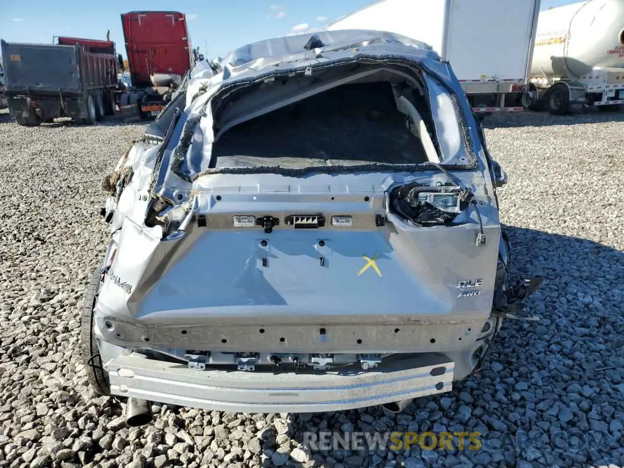 6 fotografías del automóvil dañado 2T3R1RFV5LC063608 TOYOTA RAV4 2020