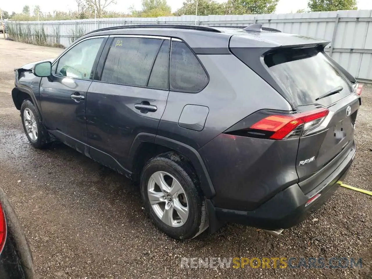 3 fotografías del automóvil dañado 2T3R1RFVXLC092294 TOYOTA RAV4 2020