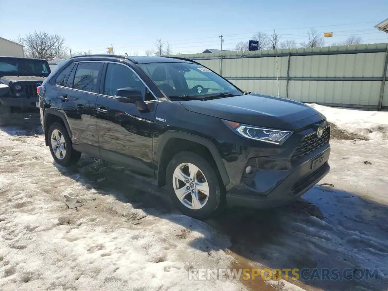 4 fotografías del automóvil dañado 2T3RWRFV0LW064858 TOYOTA RAV4 2020