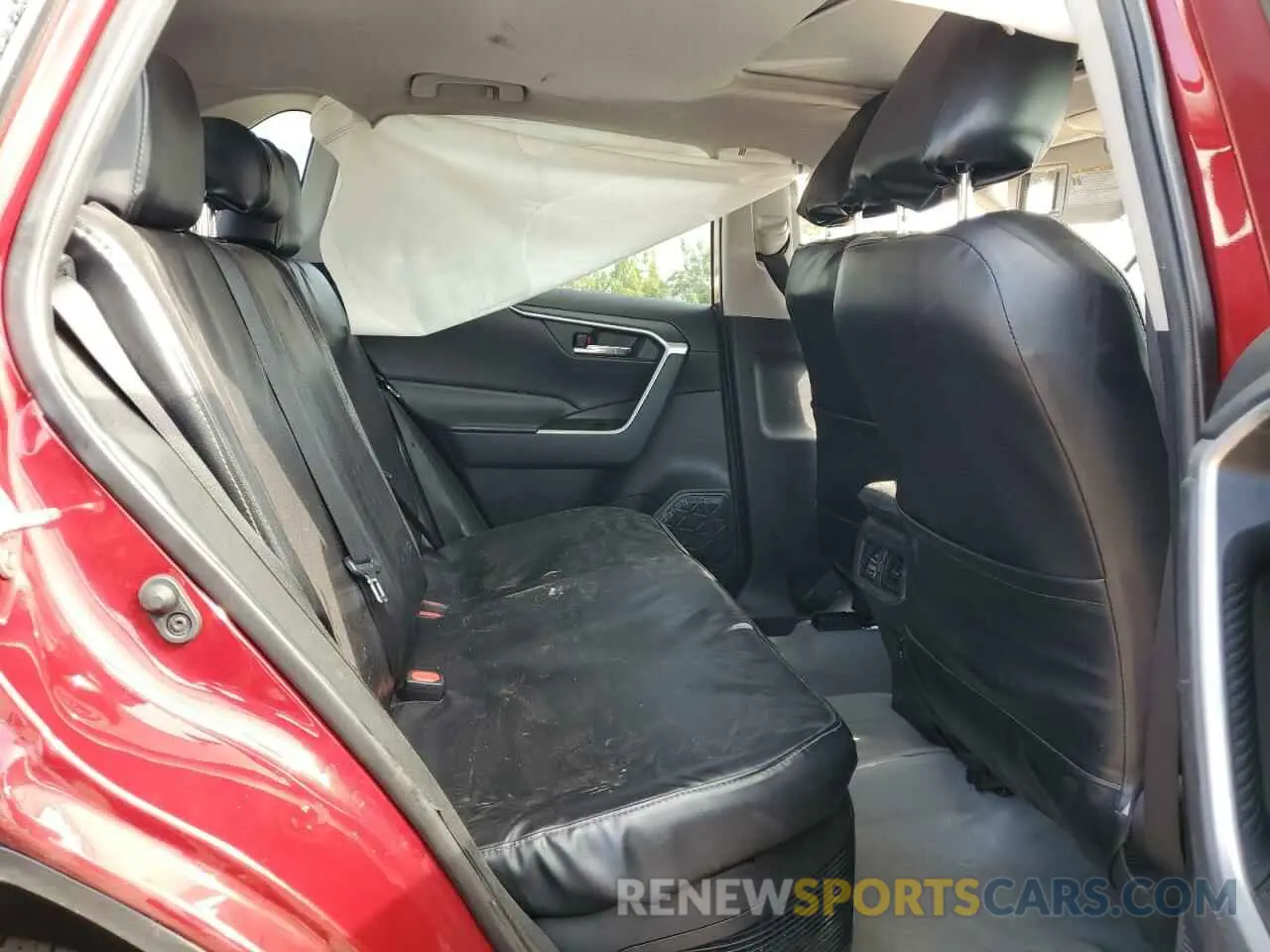 11 fotografías del automóvil dañado 2T3RWRFV0LW100564 TOYOTA RAV4 2020