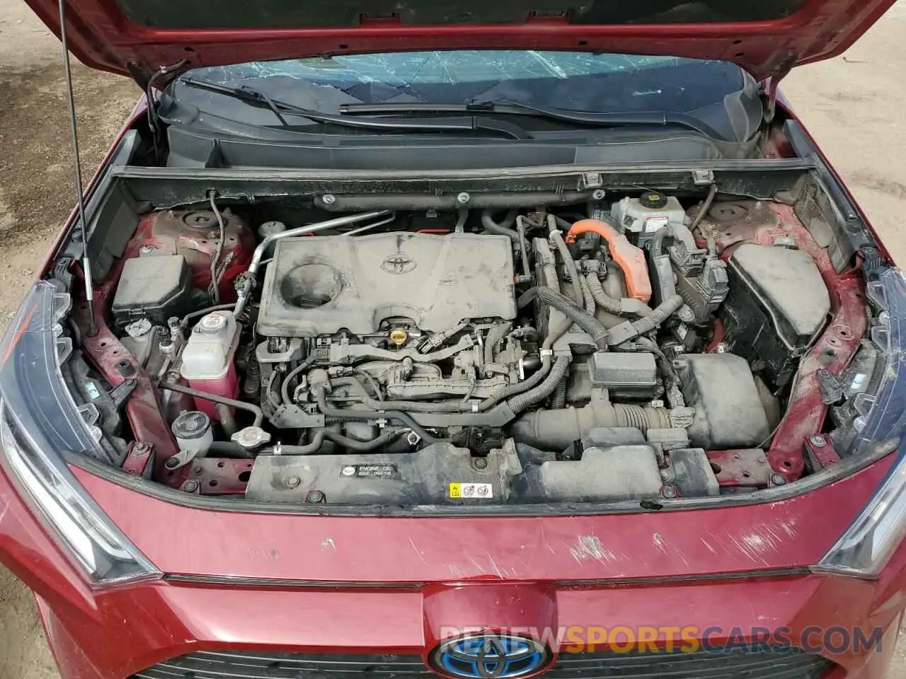 12 fotografías del automóvil dañado 2T3RWRFV0LW100564 TOYOTA RAV4 2020