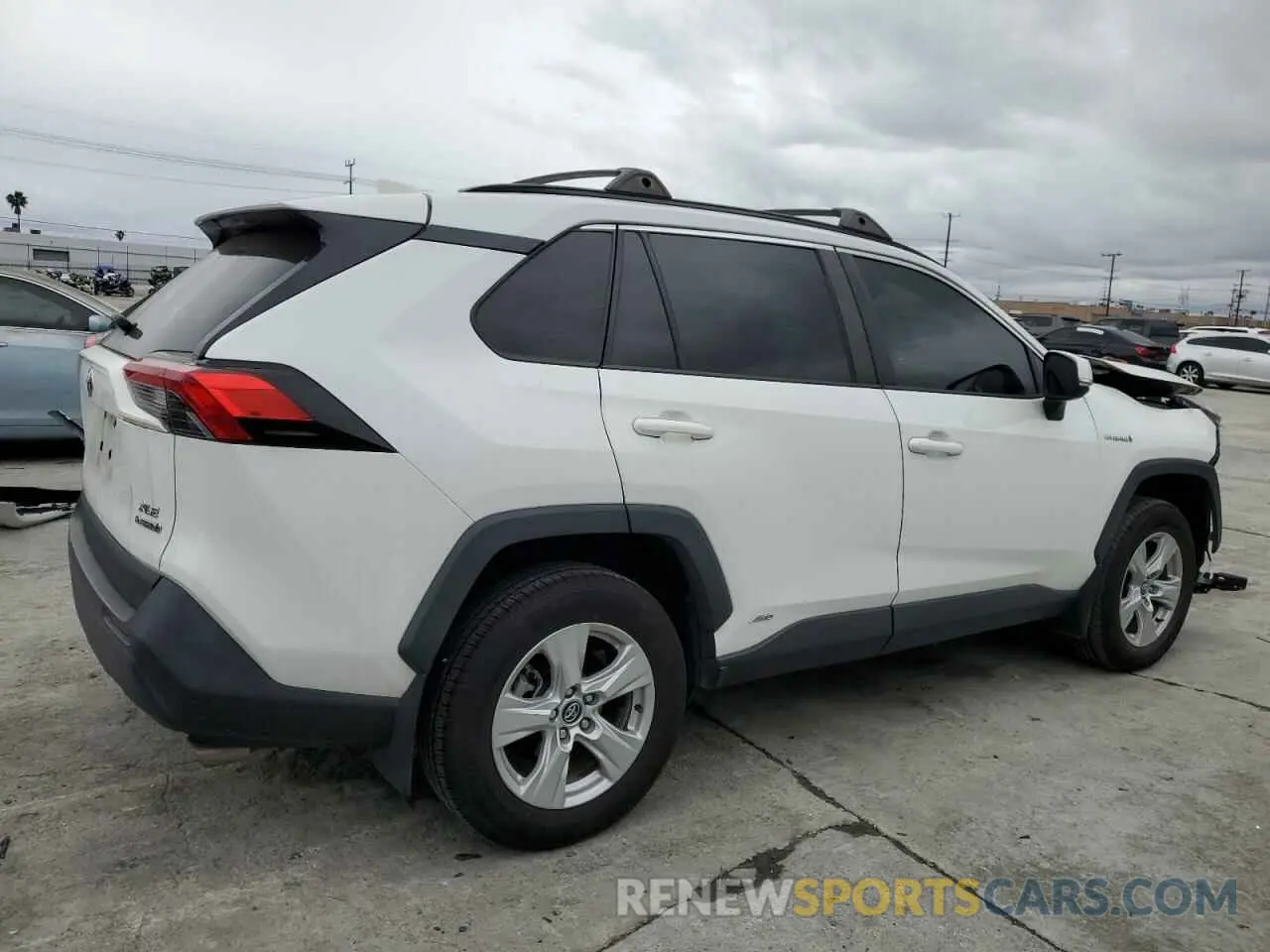3 fotografías del automóvil dañado 2T3RWRFV1LW054520 TOYOTA RAV4 2020