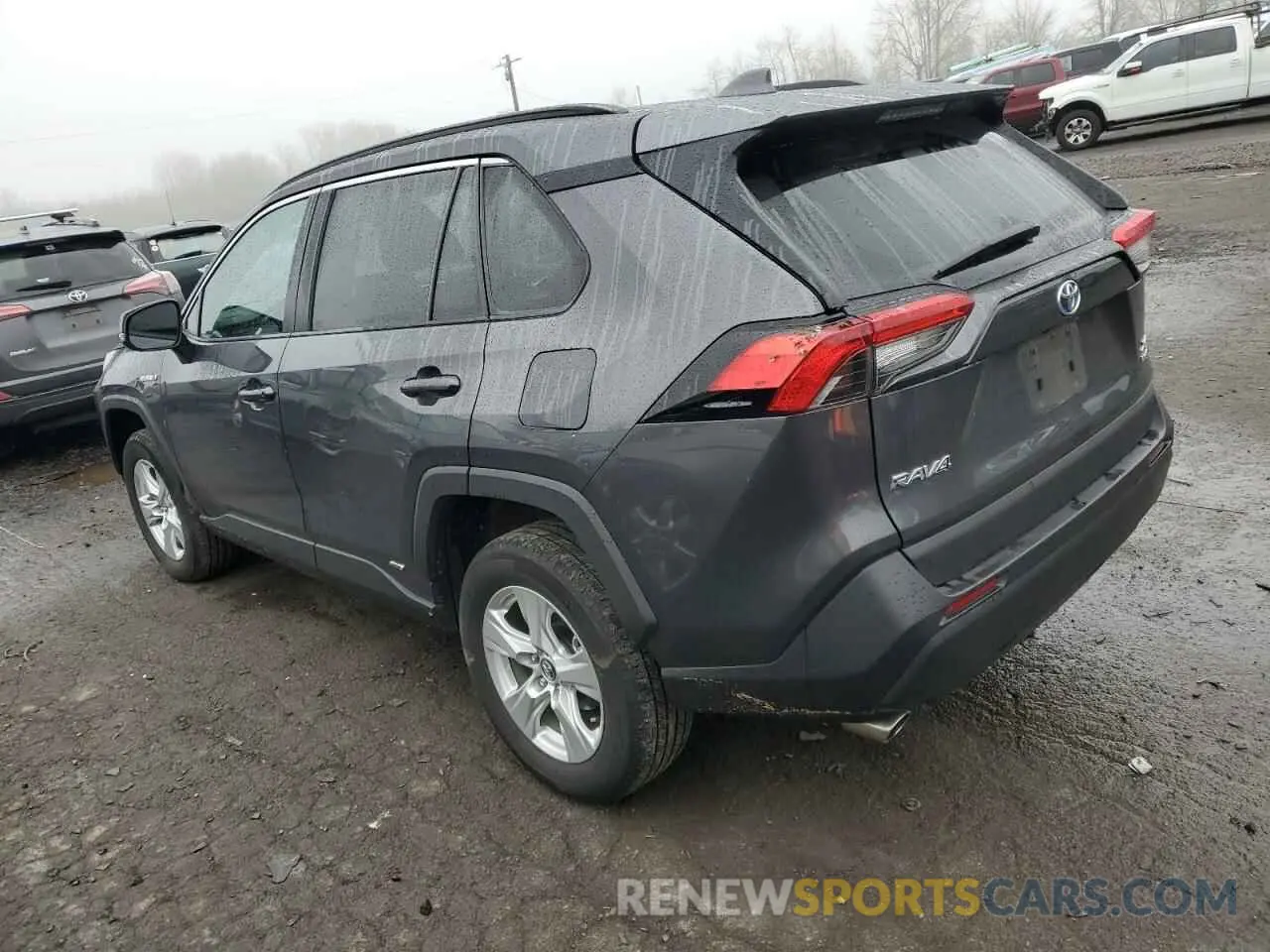 2 fotografías del automóvil dañado 2T3RWRFV1LW075349 TOYOTA RAV4 2020