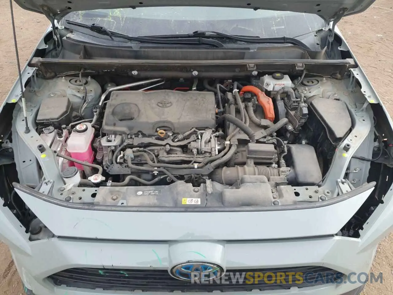 12 fotografías del automóvil dañado 2T3RWRFV2LW057300 TOYOTA RAV4 2020