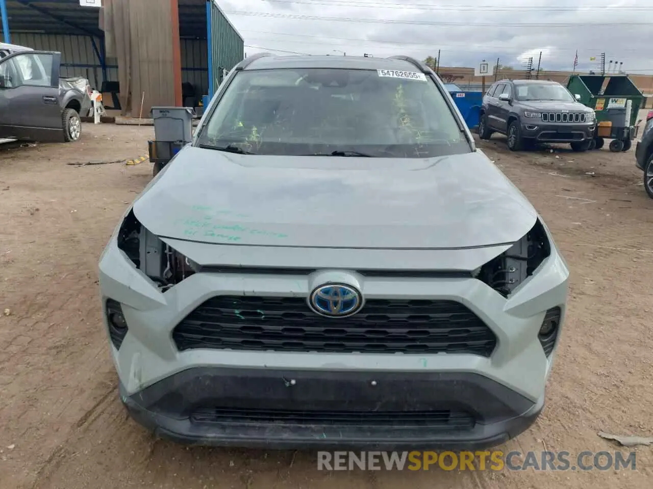 5 fotografías del automóvil dañado 2T3RWRFV2LW057300 TOYOTA RAV4 2020
