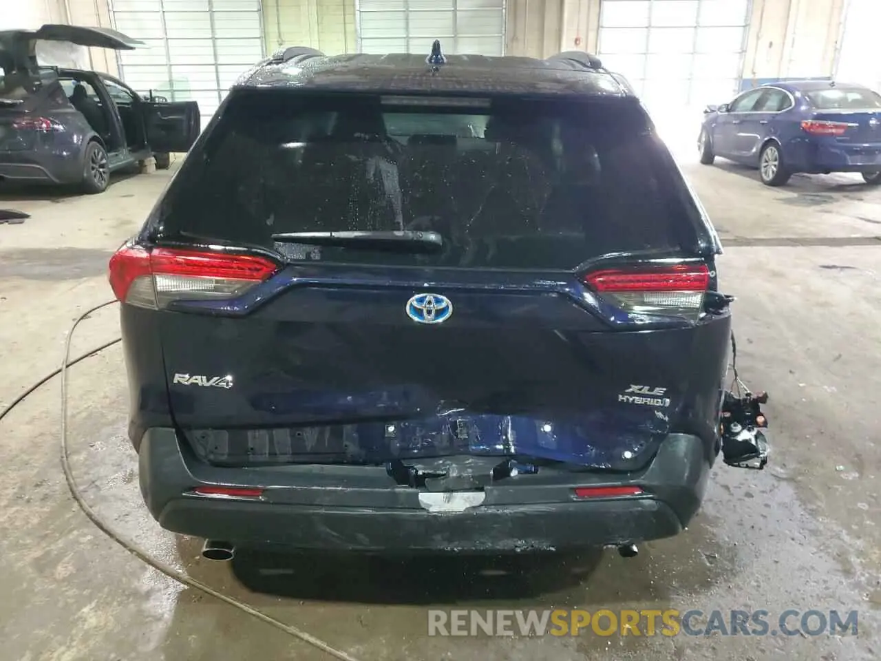 6 fotografías del automóvil dañado 2T3RWRFV2LW092113 TOYOTA RAV4 2020