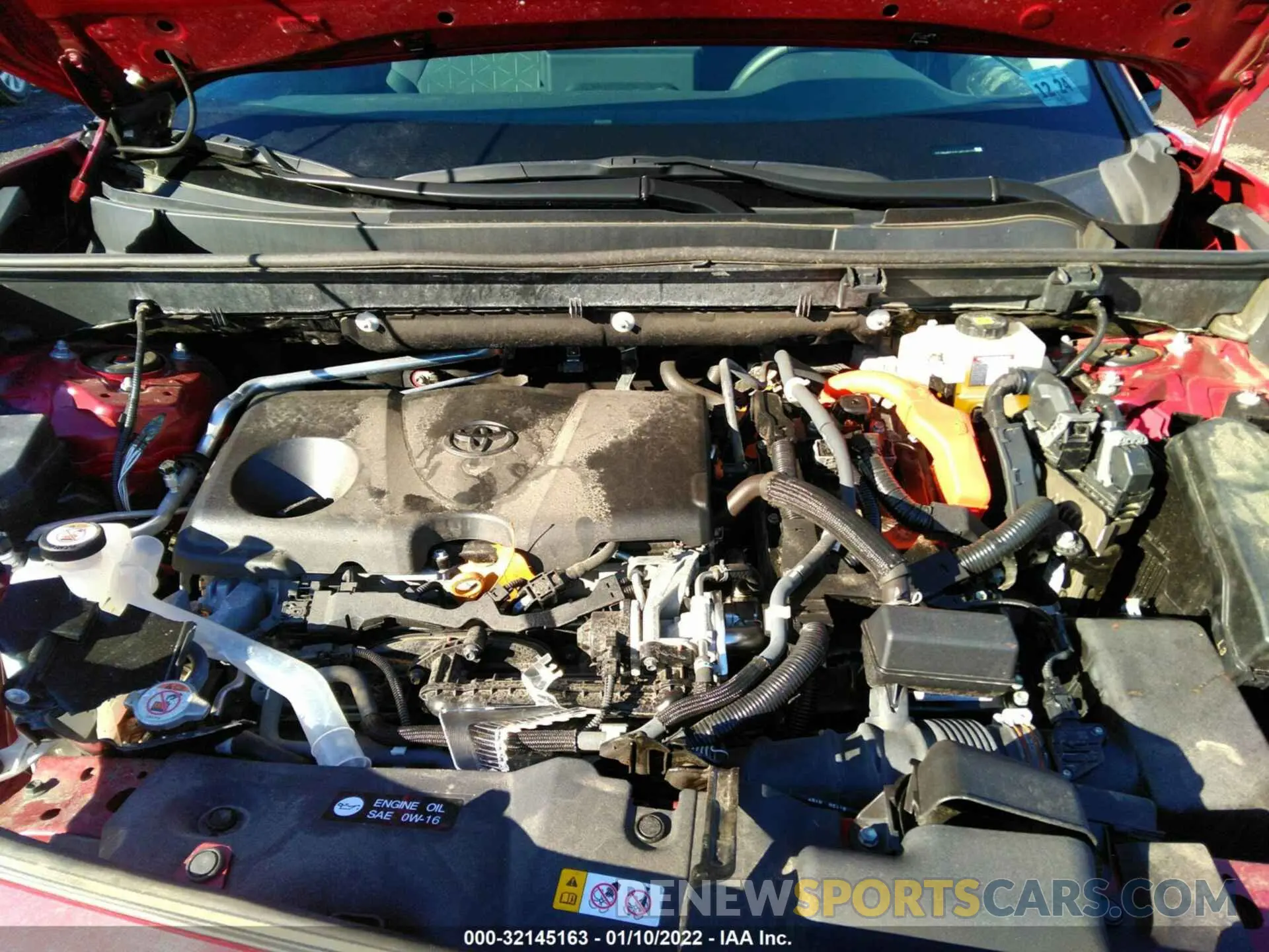 10 fotografías del automóvil dañado 2T3RWRFV3LW048220 TOYOTA RAV4 2020