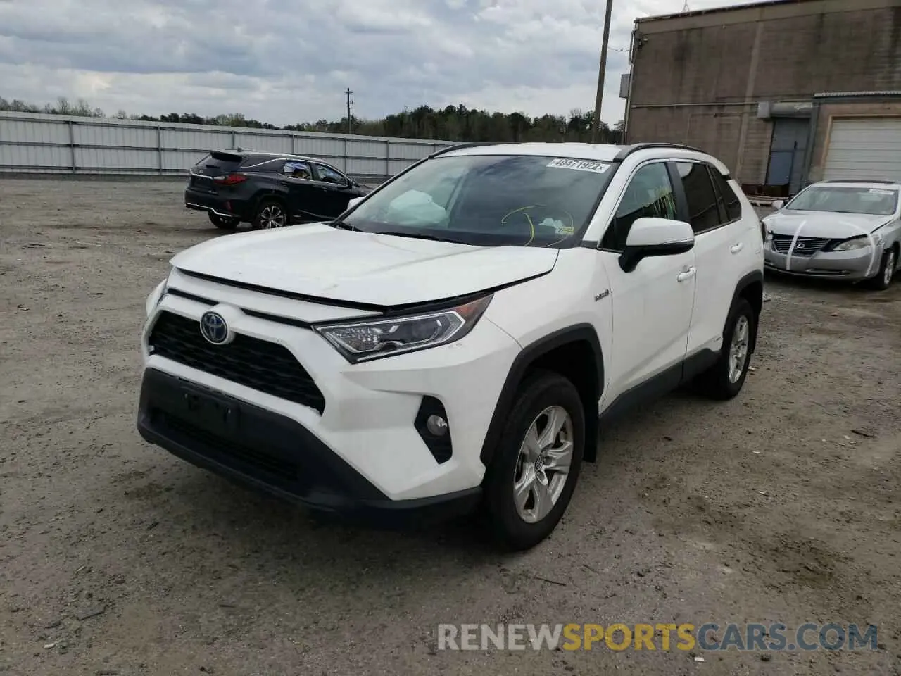 2 fotografías del automóvil dañado 2T3RWRFV3LW089026 TOYOTA RAV4 2020
