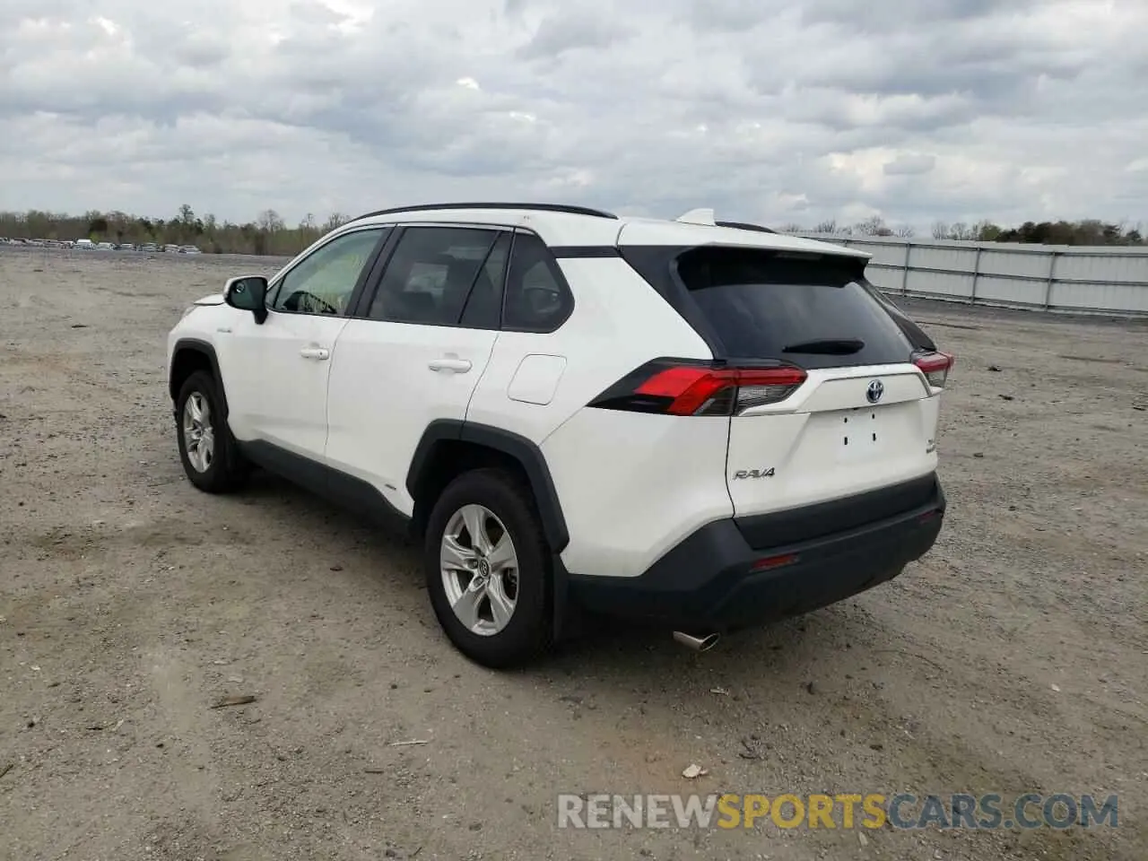 3 fotografías del automóvil dañado 2T3RWRFV3LW089026 TOYOTA RAV4 2020