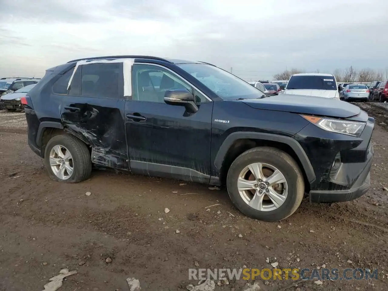 4 fotografías del automóvil dañado 2T3RWRFV3LW089897 TOYOTA RAV4 2020