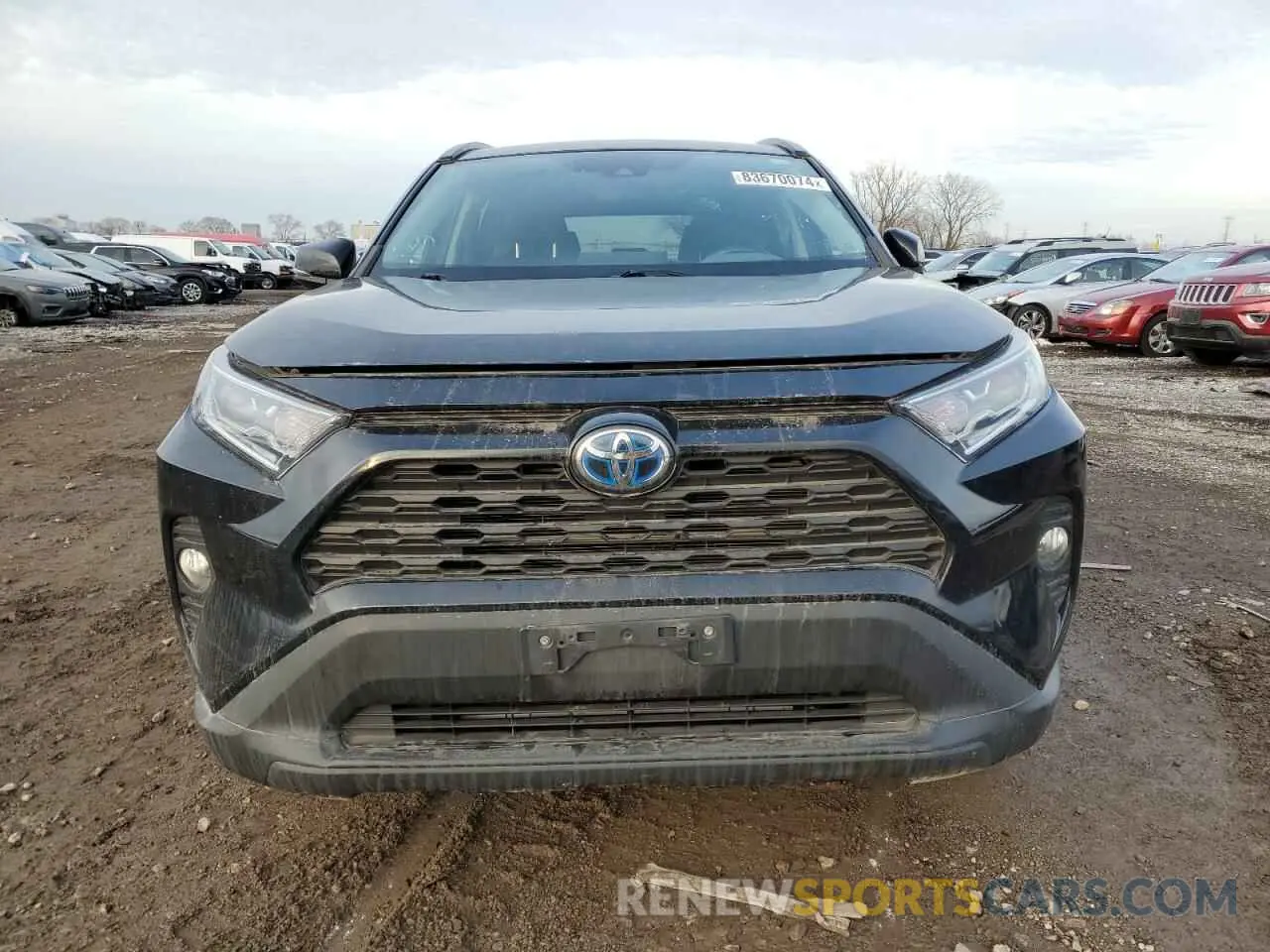 5 fotografías del automóvil dañado 2T3RWRFV3LW089897 TOYOTA RAV4 2020