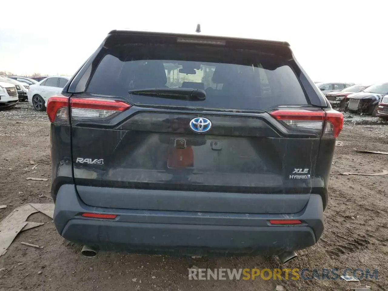 6 fotografías del automóvil dañado 2T3RWRFV3LW089897 TOYOTA RAV4 2020
