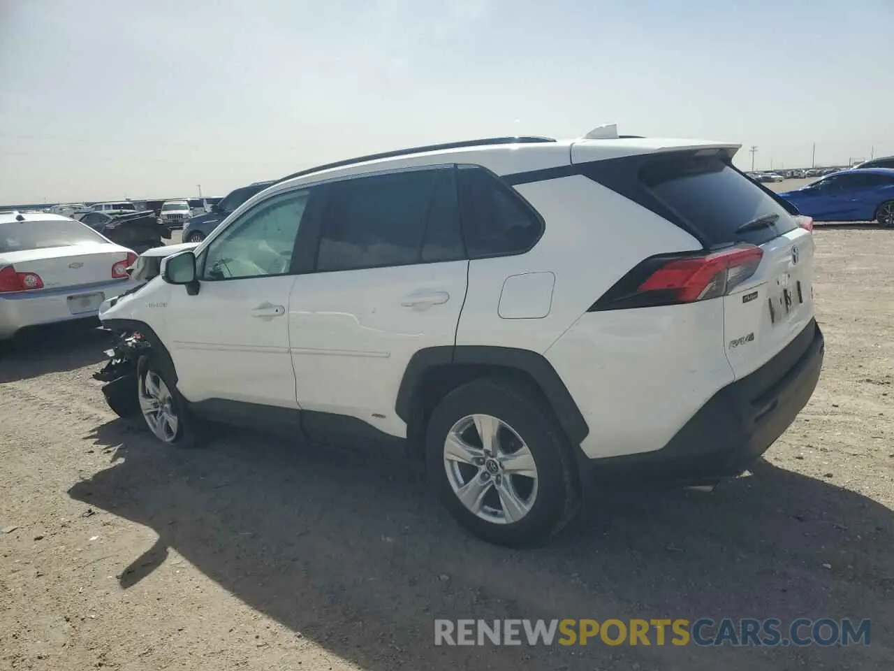 2 fotografías del automóvil dañado 2T3RWRFV3LW092590 TOYOTA RAV4 2020