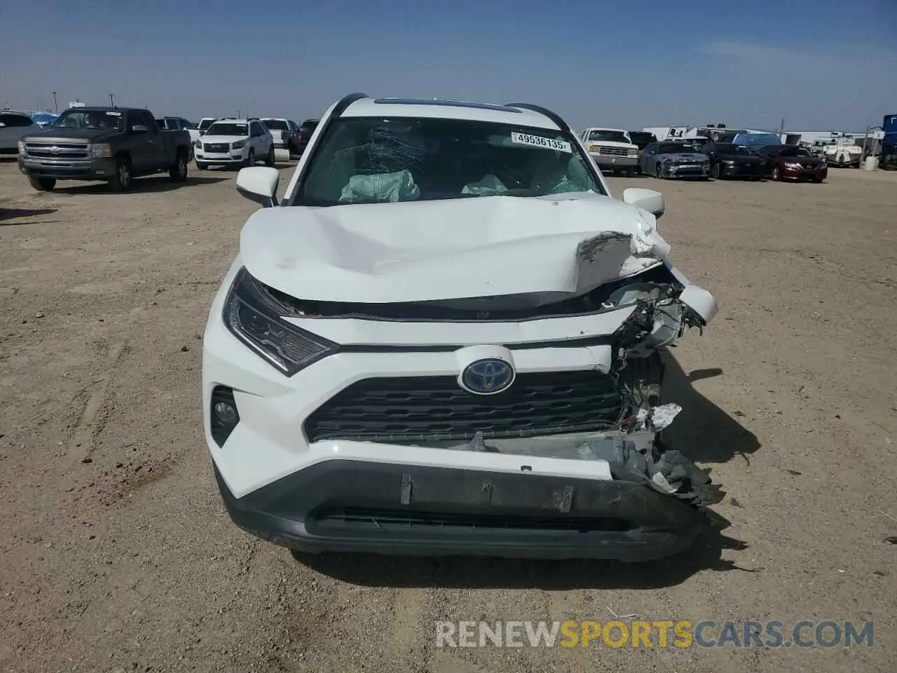5 fotografías del automóvil dañado 2T3RWRFV3LW092590 TOYOTA RAV4 2020