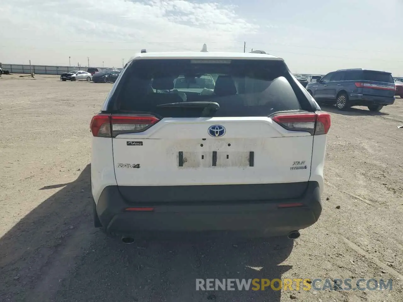6 fotografías del automóvil dañado 2T3RWRFV3LW092590 TOYOTA RAV4 2020