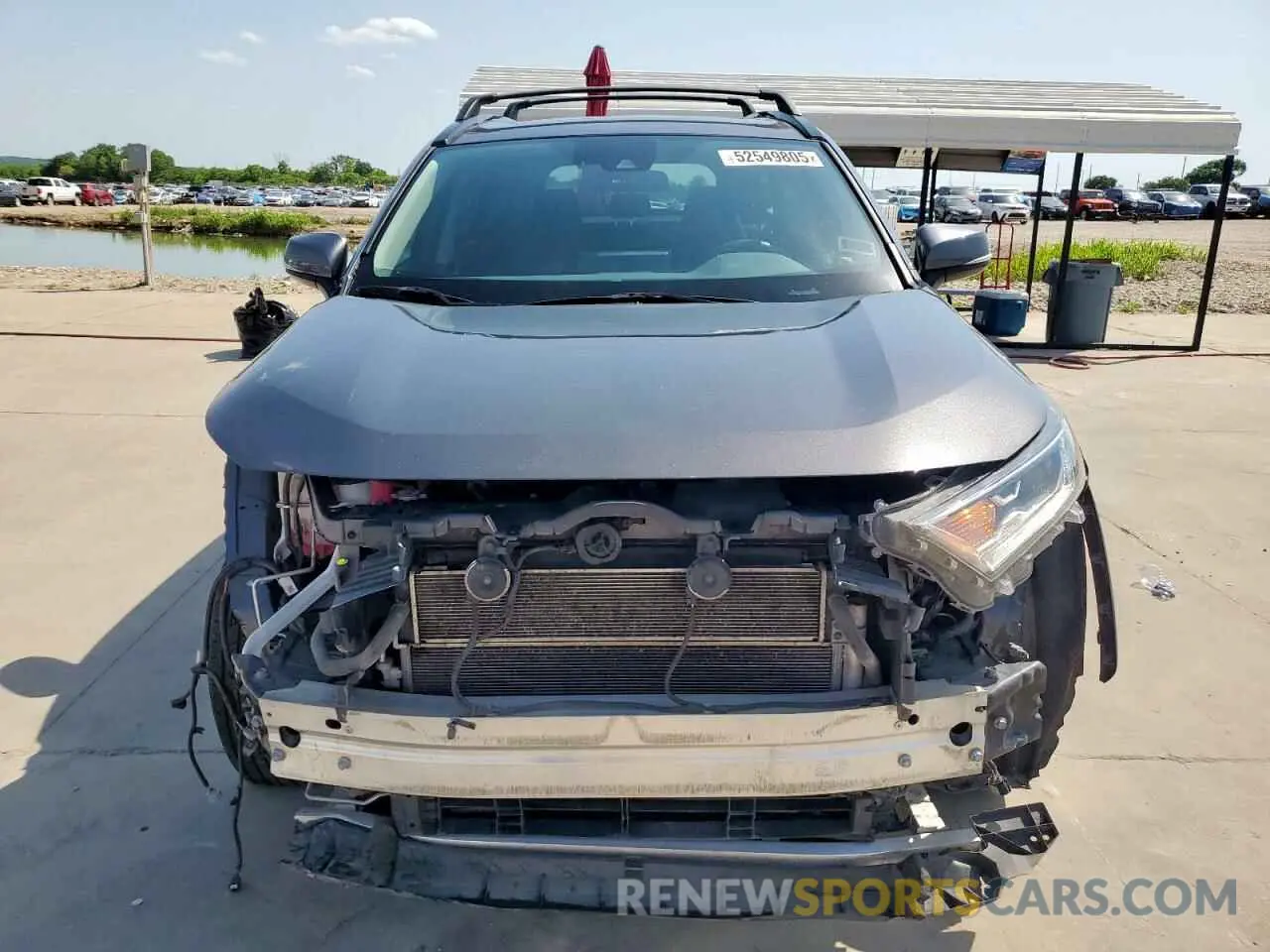 5 fotografías del automóvil dañado 2T3RWRFV3LW092718 TOYOTA RAV4 2020