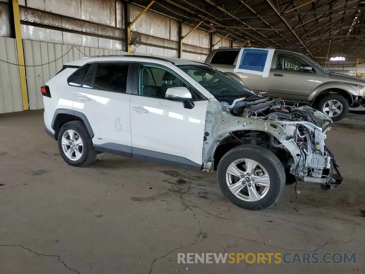 4 fotografías del automóvil dañado 2T3RWRFV3LW098258 TOYOTA RAV4 2020