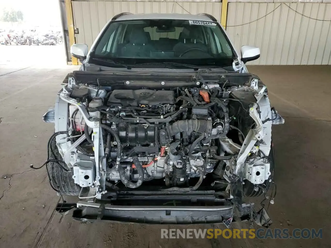 5 fotografías del automóvil dañado 2T3RWRFV3LW098258 TOYOTA RAV4 2020