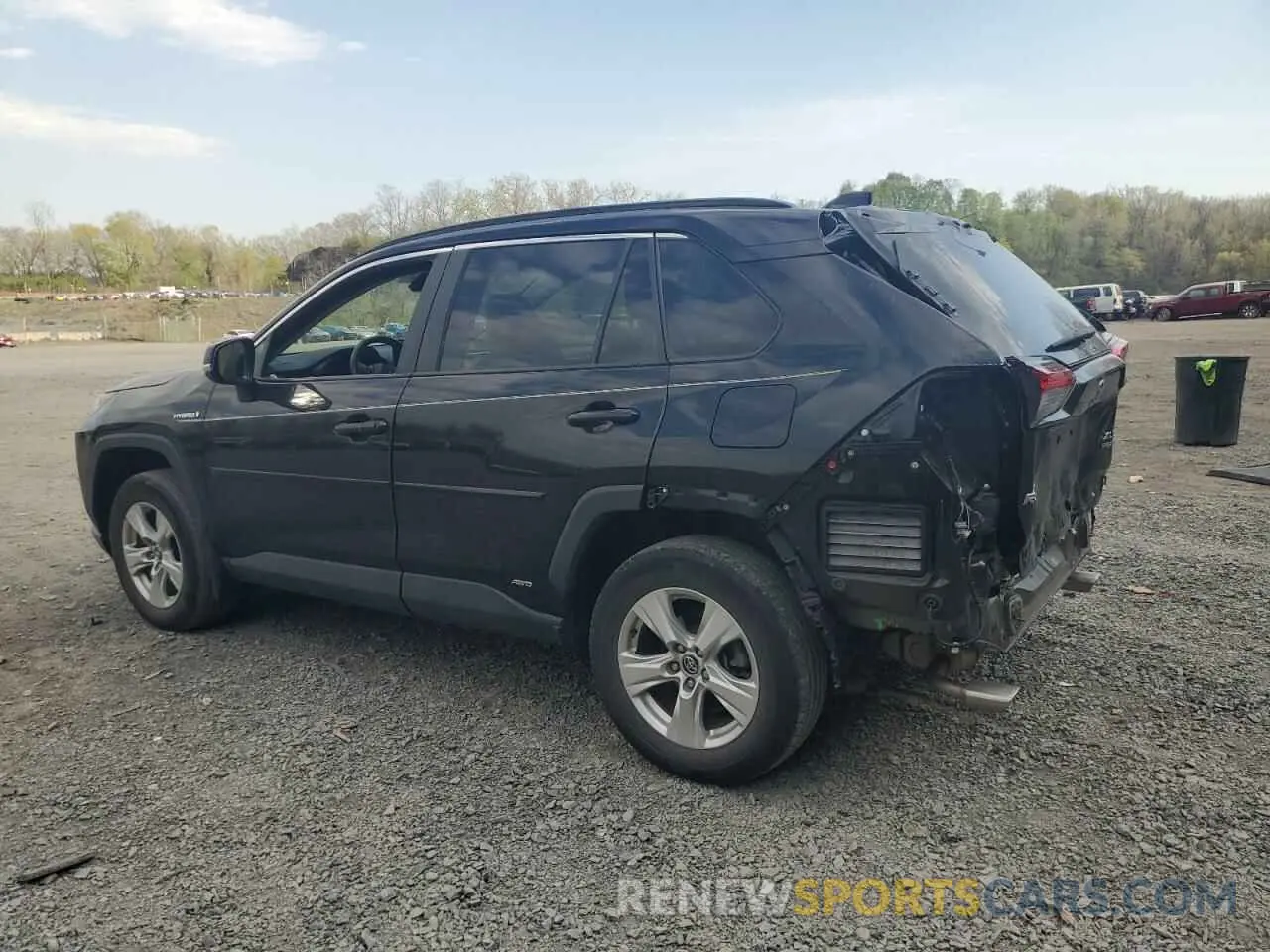 2 fotografías del automóvil dañado 2T3RWRFV4LW093781 TOYOTA RAV4 2020