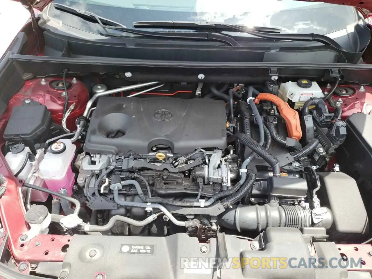7 fotografías del automóvil dañado 2T3RWRFV5LW052768 TOYOTA RAV4 2020