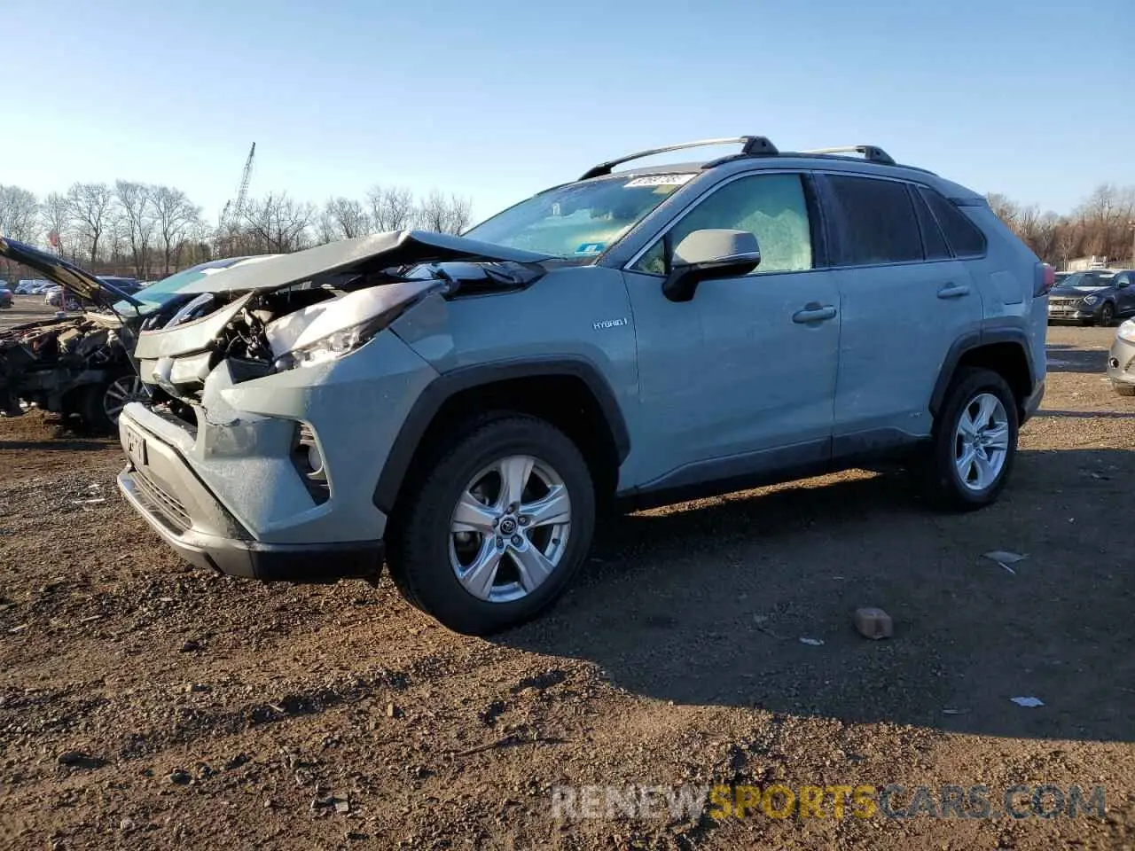 1 fotografías del automóvil dañado 2T3RWRFV5LW068341 TOYOTA RAV4 2020