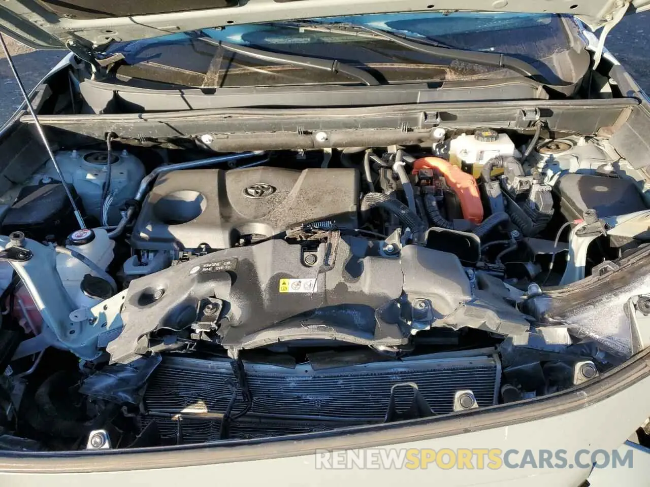 12 fotografías del automóvil dañado 2T3RWRFV5LW068341 TOYOTA RAV4 2020