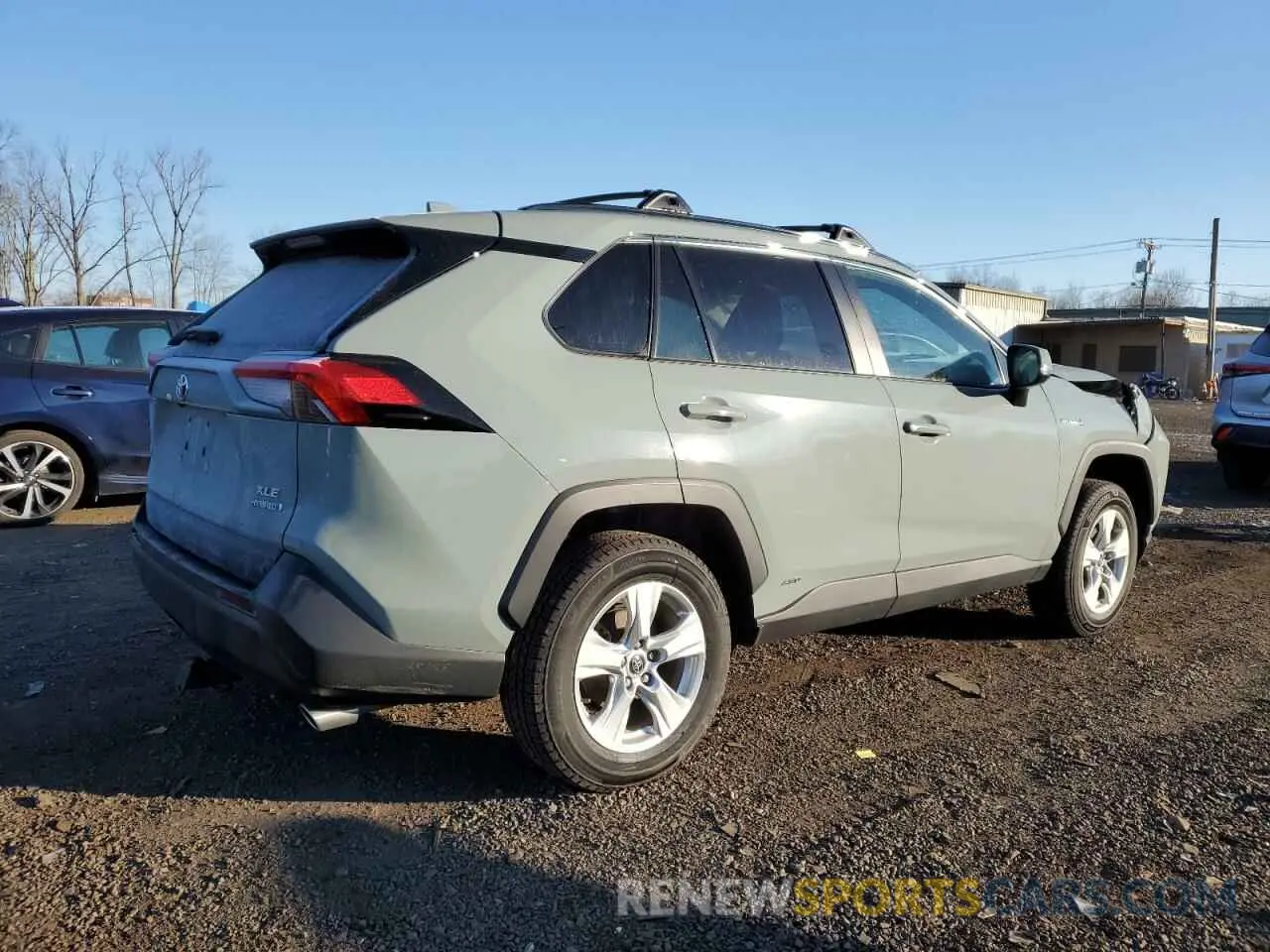 3 fotografías del automóvil dañado 2T3RWRFV5LW068341 TOYOTA RAV4 2020