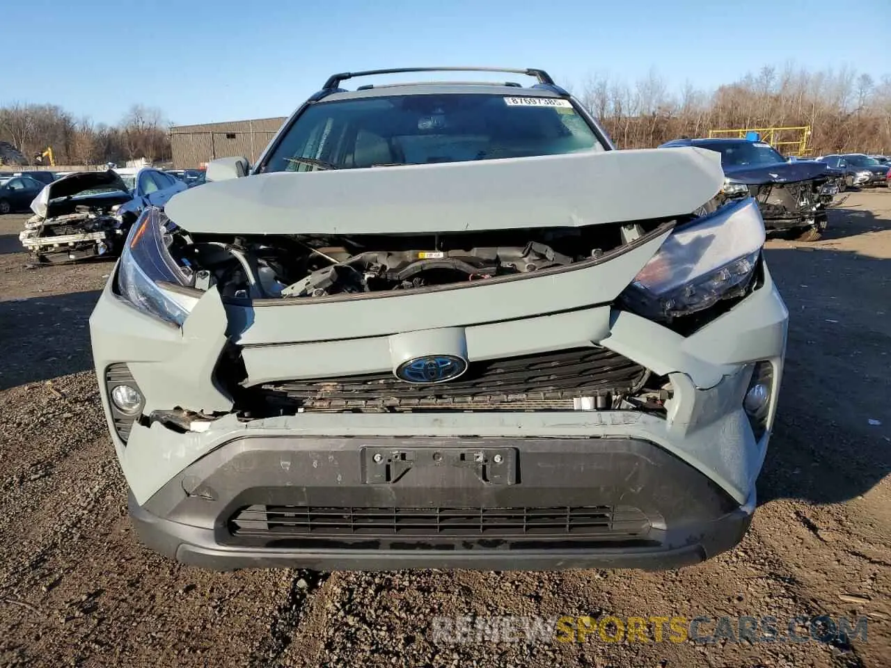 5 fotografías del automóvil dañado 2T3RWRFV5LW068341 TOYOTA RAV4 2020