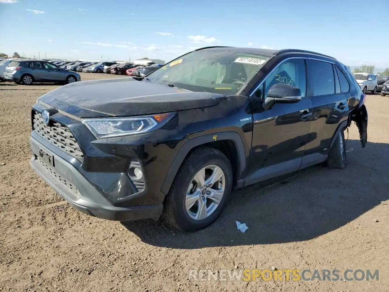 2 fotografías del automóvil dañado 2T3RWRFV6LW068445 TOYOTA RAV4 2020
