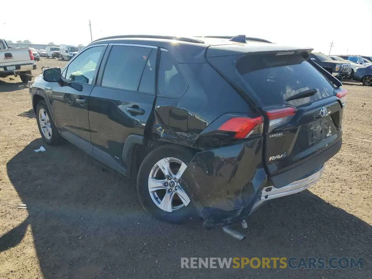 3 fotografías del automóvil dañado 2T3RWRFV6LW068445 TOYOTA RAV4 2020